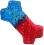 Dog Fantasy csont hűsítő játék piros-kék 13, 5x7, 4x3, 8cm