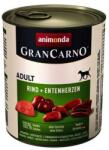 Animonda GRANCARNO® kutya felnőtt marha és kacsaszív csomag 6 x 800g konzerv