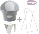 shnuggle Супер ОФЕРТА - Shnuggle Вана с ЦВЯТ ПО ИЗБОР + Стойка + кана за къпане Shnuggle Washy (SBP-PBL-EUR+SHN-BST-STRP+SHN-WASH-JPBL)