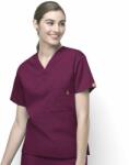 WonderWink felső unisex borvörös S