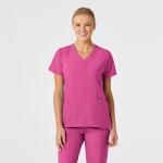 WonderWink tunika női hotpink XS (V6155-HTPK)