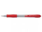 Pilot Set 12 pixuri cu bila Pilot Super Grip diverse culori 0.7 mm cu click rosu (PBPGP-10RFR-P)