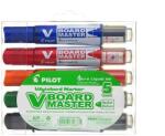 Pilot Set 10 x 5 markere pentru tabla Pilot Vboard Master 2.3 mm varf rotund (PWBMA-VBM-S5-BG-P)