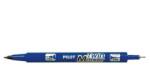 Pilot Set 10 markere permanente Pilot Twin Begreen 0.4 mm varf rotund albastru (PSCA-TM-L-BG-P)