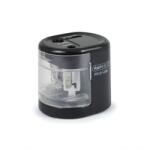 Rapesco Ascuțitoare electrică Rapesco PS12 neagra dublă pentru creioane 6-12 mm (RP-1449)