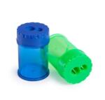 Rapesco Ascutitoare creioane dubla plastic cu container Rapesco Double Barell (RP-R34DCDB2)
