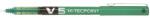 Pilot Set 12 rollere Pilot V5 Hi-Tecpoint diverse culori 0.5 mm cu capac verde (PBX-V5G-P)