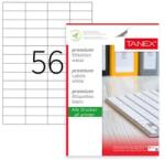 Tanex Etichete autoadezive 56/A4 52.5 x 21.2 mm 100 coli/top Tanex (TW2321)