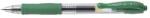 Pilot Set 12 rollere cu gel Pilot Begreen G-2+ diverse culori 0.5 mm cu click verde (PBL-G2-5G-P)