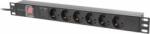Lanberg 6 Plug 2 m Switch (PDU-06F-0200-BK)
