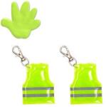  M-X031B Fényvisszaverős Matrica Úszó Kulcstartó