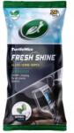 Turtle Wax FG0018 Fresh Shine, műszerfal-ápoló kendõ, fényes, 24db