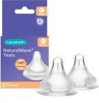 Lansinoh NaturalWave tetină pentru biberon Fast 2 buc