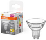 OSRAM GU10 LED 3, 1W, 350 lm, 2700 K, melegfehér, áttetsző üveg-30 W izzó helyett - Star Spot PAR16 (4099854458668)