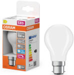 OSRAM B22d LED 11W, 1521 lm, 6500 K, daylight, dimmelhető, opál üveg-100 W izzó helyett - Superstar Classic A (4058075654259)