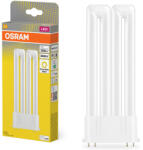 OSRAM 2G10 csapos LED fénycső 12W, 1350 lm, 3000 K, melegfehér, fehér üveg-22 W fénycső helyett Dulux F24 EM (4058075822818)