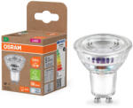 OSRAM GU10 LED 1, 4W, 250 lm, 4000 K, hidegfehér, áttetsző üveg-35 W izzó helyett - Superstar+ Spot PAR16 (4099854245237)