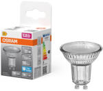 OSRAM GU10 LED 2, 4W, 230 lm, 6500 K, daylight, áttetsző üveg-35 W izzó helyett - Star Spot PAR16 (4099854458545)