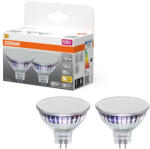 OSRAM GU5.3 LED 3, 3W, 396 lm, 2700 K, melegfehér, áttetsző üveg-35 W izzó helyett, 2 darabos, 2 darabos - Star Spot MR16 (4099854459672)
