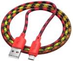 hoco. USB A-Micro USB kábel 2, 4A 1 m színátmenetes piros