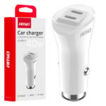 AMiO 03884 Szívargyújtórol Üzemelő USB-s Töltő 2xUSB-C 40W 12/24V (0503884) (0503884) - aqua