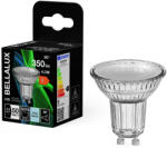 Bellalux GU10 LED 4, 3W, 350 lm, 4000 K, hidegfehér, áttetsző üveg-50 W izzó helyett - Spot PAR16 (4058075112803)