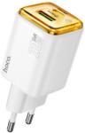hoco. fali töltő USB A + Type C PD QC3.0 3A 20W N52 fehér