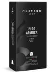 Caffé Carraro Kávékapszula, Nespresso® kompatibilis, 10 db, CARRARO Puro Arabica (KHK1094) (KHK1094)