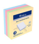 Victoria Öntapadó jegyzettömb, 75x75 mm, 400 lap, , pasztell (LV7575P4) (LV7575P4)