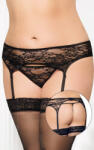  Garterbelt 3316 - Plus Size - black XXXL