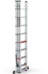 CAGSAN TRIOMAX - Három részes kombinált létra 3x8 fokos (TS165)
