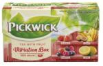 Pickwick Fekete tea, 20x1, 5 g, 'Variációk Piros', eper, trópusi gyümölcs, erdei gyümölcs, citrom (KHK871) (KHK871)