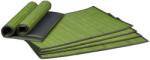 Relaxdays 6 db prémium Relaxdays tányéralátét készlet, bambuszból, zöld, 0, 3 x 45 x 30 cm (10020505-verde)