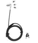 DICOTA biztonsági zár cserélhető fejjel I/N/W (687221)