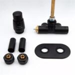 Arezzo SPEARPEX/UNICO radiátor szelep fekete, bal AR-SPEARPEX-B-L (AR-SPEARPEX-B-L)