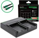 Patona Incarcator Patona Dual PD Performance Sony NP-F/NP-FM, Panasonic VW-VBD, JVC BN-V607U Incarcator baterii