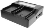 DSTE Incarcator Dste LCD dual DMW-BLF19 compatibil Panasonic