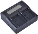 DSTE Incarcator Dste LCD dual NP-FV100 compatibil Sony