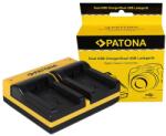 Patona Incarcator Patona Dual pentru Canon BP-808 FSxx FS10 FS-10 FS100 FS-100 FS11 FS-11 HF