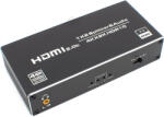 Thunder Germany SPL-126, 1×2 HDMI 4K elosztó, audió leválasztó (HDR) - mkaudio