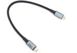 Thunder Germany UCN-03 (USB-C - USB-C) 100W, 40 Gbps, USB4, Gyorstöltő (0, 3m) - mkaudio