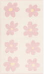 FD Детски килим в цвят слонова кост и розово 120x170 cm Dazzy Rose - FD (5901760436403)