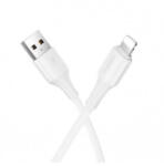 hoco. X120 USB-C to Lightning adatkábel, töltőkábel, fehér (20W, 2.4A, 1m)