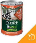 Monge BWild Adult Gabonamentes Konzerv Kutyáknak (Pulyka, Sütőtök és Cukkini) - 24x400 g