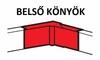 Legrand 638141 DLP eco mini belső könyök 32x16mm (638141)