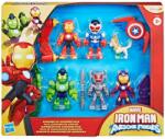 Hasbro Marvel: Iron Man Armored Avengers set de figurine 6 bucăți - Hasbro (G1255) Figurina