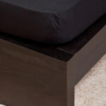 Naturtex Jersey gumis lepedő Fekete