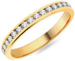  Női karikagyűrű lab-grown gyémántokkal, 2, 5 mm IZKR012-F-LG
