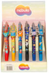 Nebulo Zseléstoll radírozható, nyomógombos, űrlények 36 db/display Nebulo (DT-SPACE) - cartridge