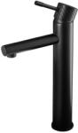 Gamma Roy Pro magas mosdó csaptelep fekete, beépíthető (BRYPUW-BK)